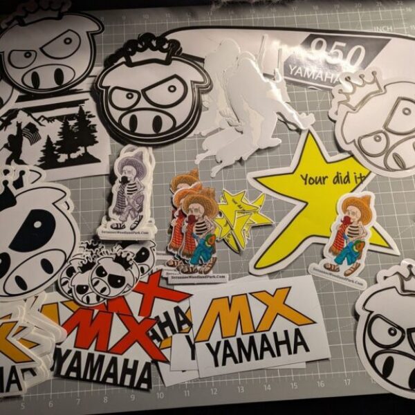 "Cutters Choice" Decals & Stickers Random cool decals and stickers