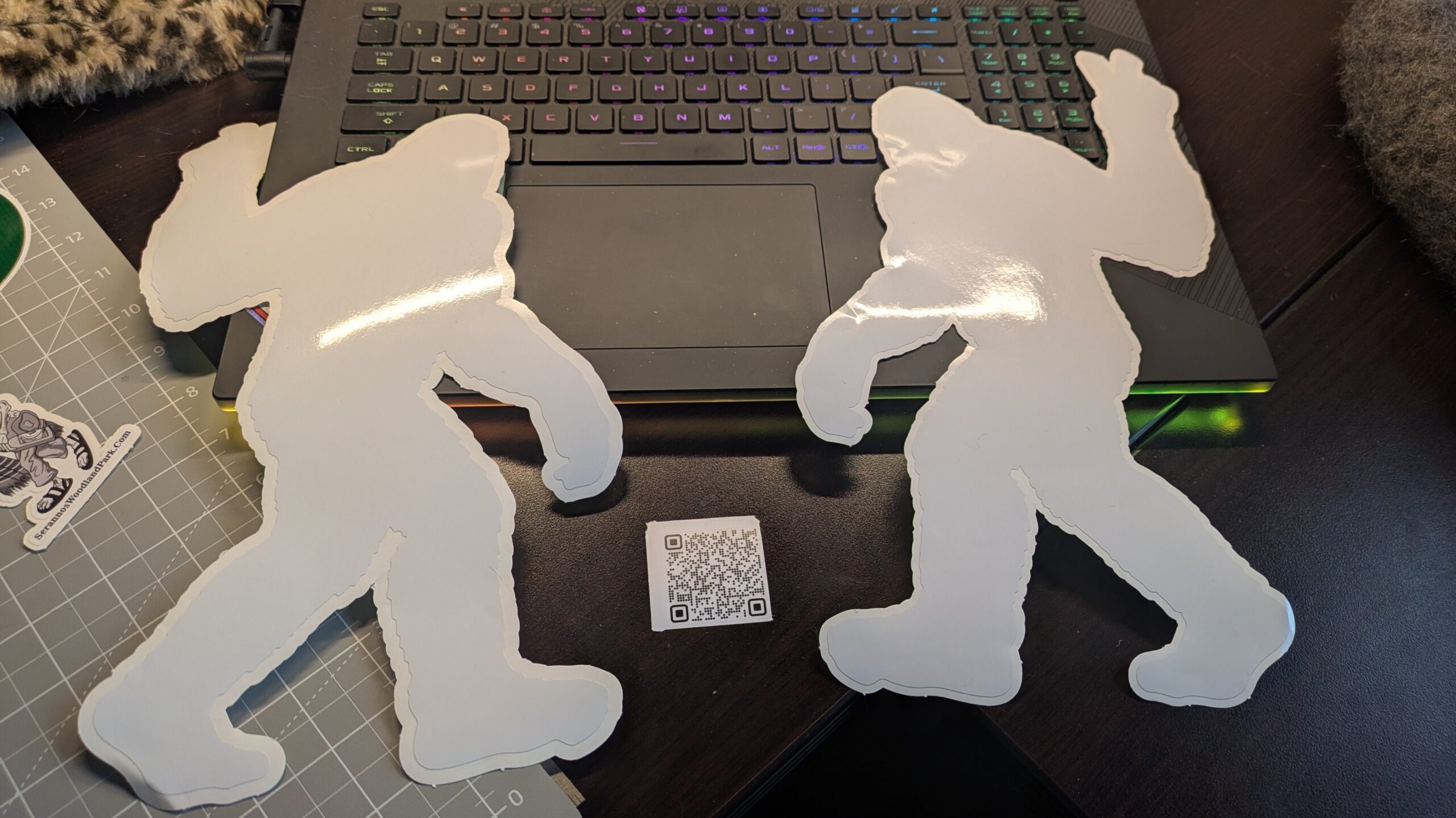 Bigfoot, Sasquatch Woodland Park Printing Decals / Stickers image 3