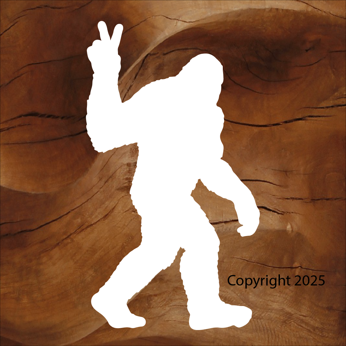 Bigfoot, Sasquatch Woodland Park Printing Decals / Stickers image 0