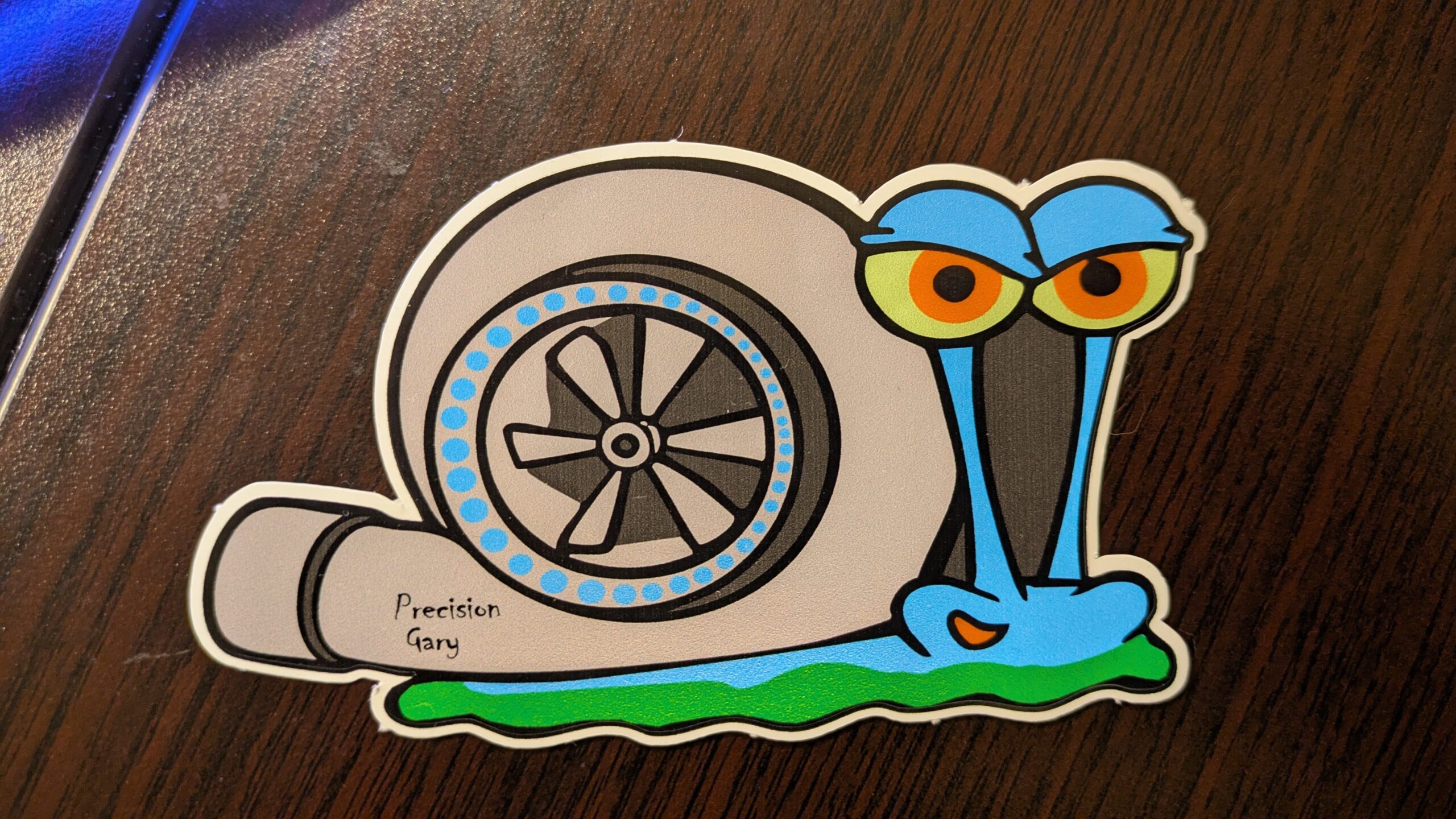 SpongeBob Gary The Snail “Turbo Gary” Custom stickers Jdm Car Window Vinyl Decal image 1