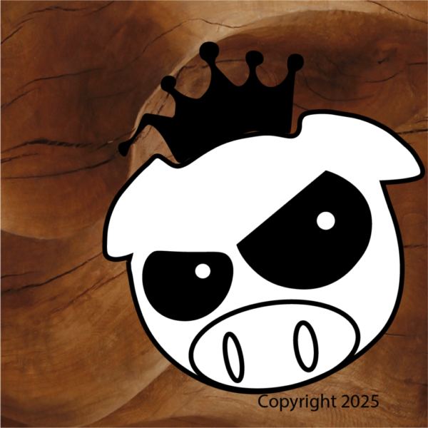 Subaru Subi Rally Pig with Crown