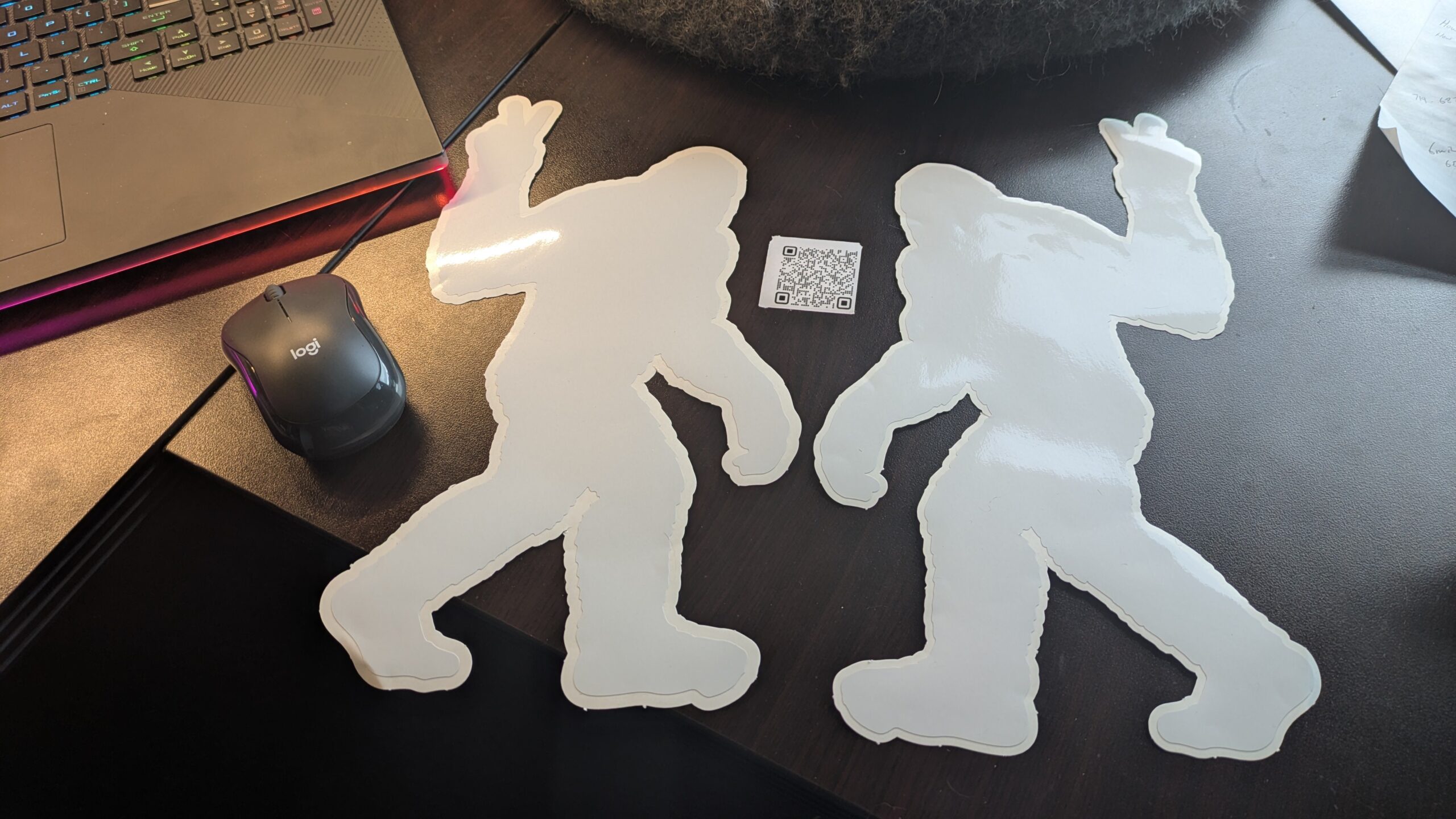 Bigfoot, Sasquatch Woodland Park Printing Decals / Stickers image 4