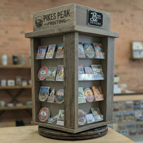 Wholesale Sticker Rack - 48 different designs from Brian Lloyd Designs. Wholesale Sticker Racks for free. Free wholesale sticker rack.